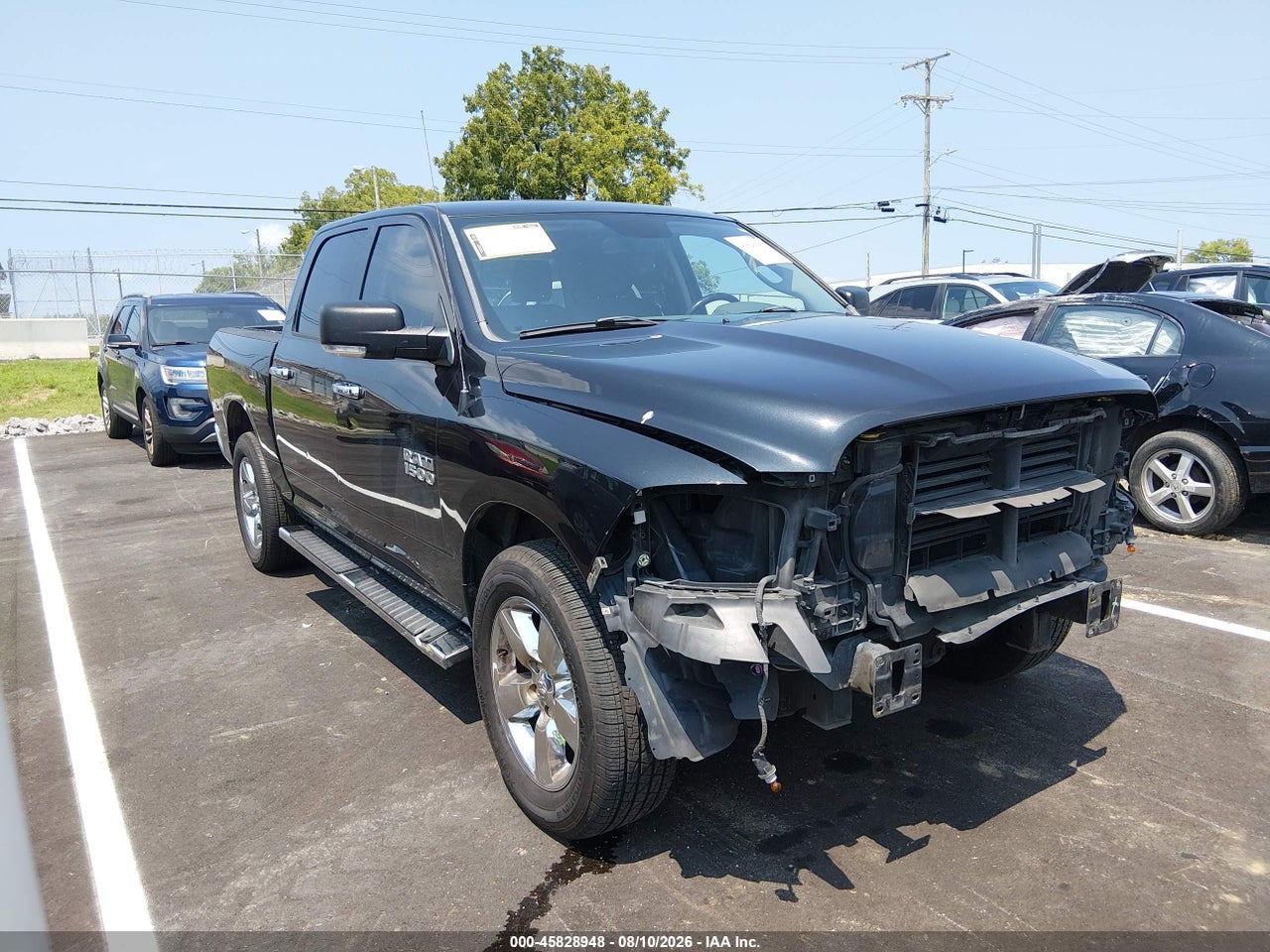 1C6RR7LG3HS****** · 2017 RAM 1500 BIG HORN  4X4 5'7 BOX