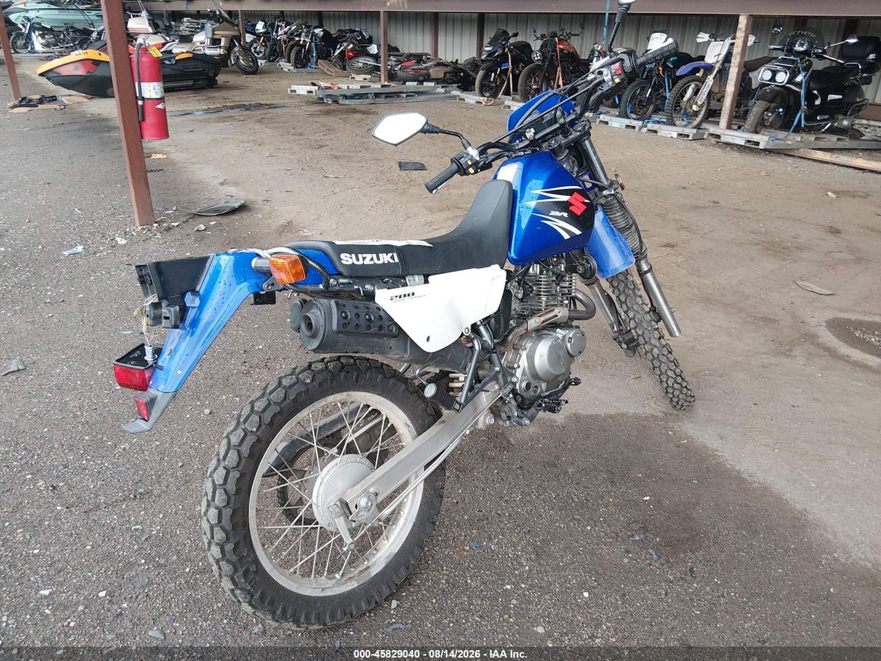 2007 SUZUKI DR200 SET · 4/10