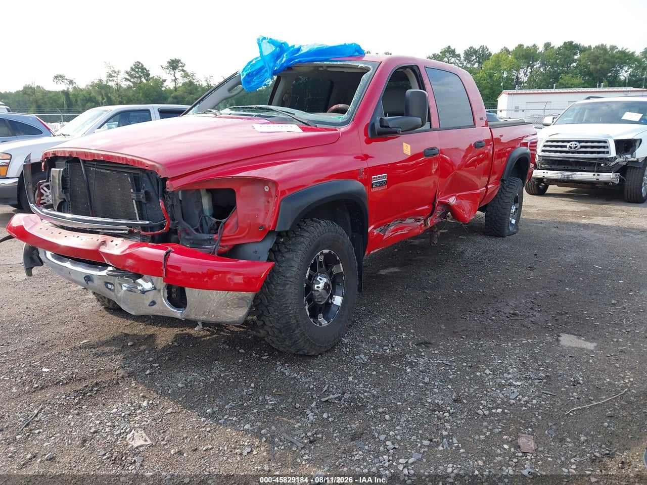 3D7KS29C37G****** · 2007 DODGE RAM 2500 SLT · 2/11