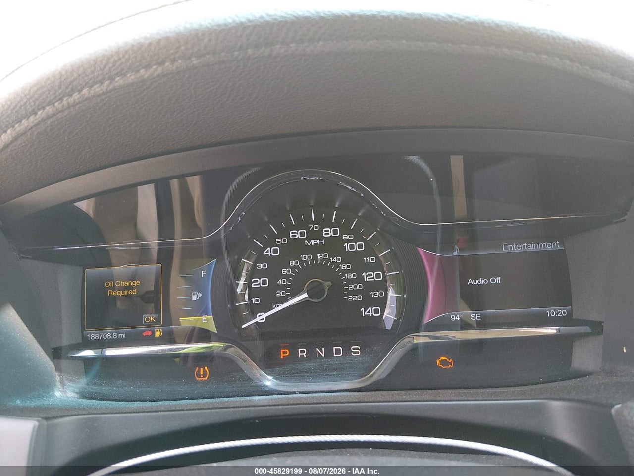 1LNHL9DK9DG****** · 2013 LINCOLN MKS   · 7/11