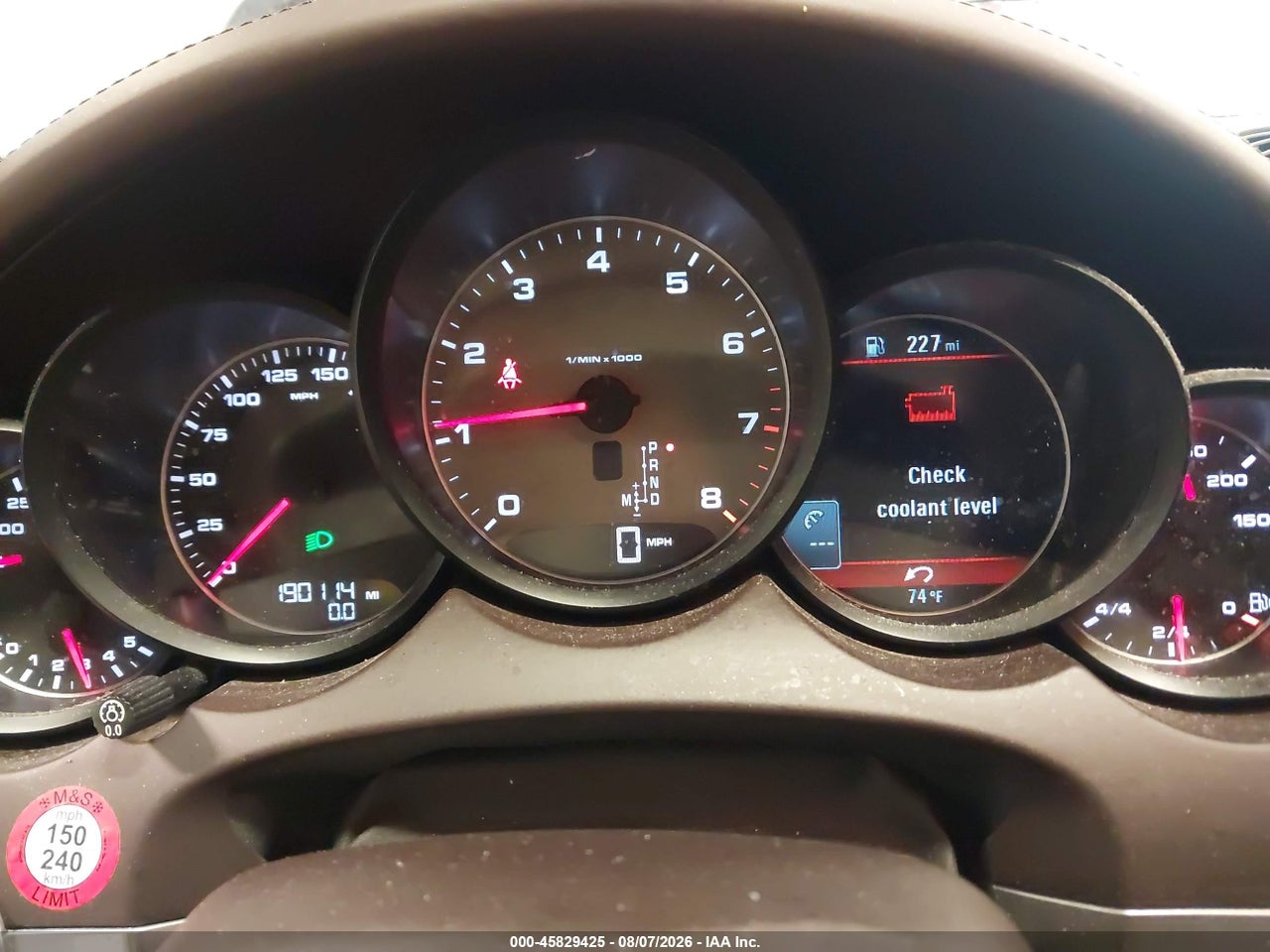 WP1AB2A24CL****** · 2012 PORSCHE CAYENNE S · 7/11