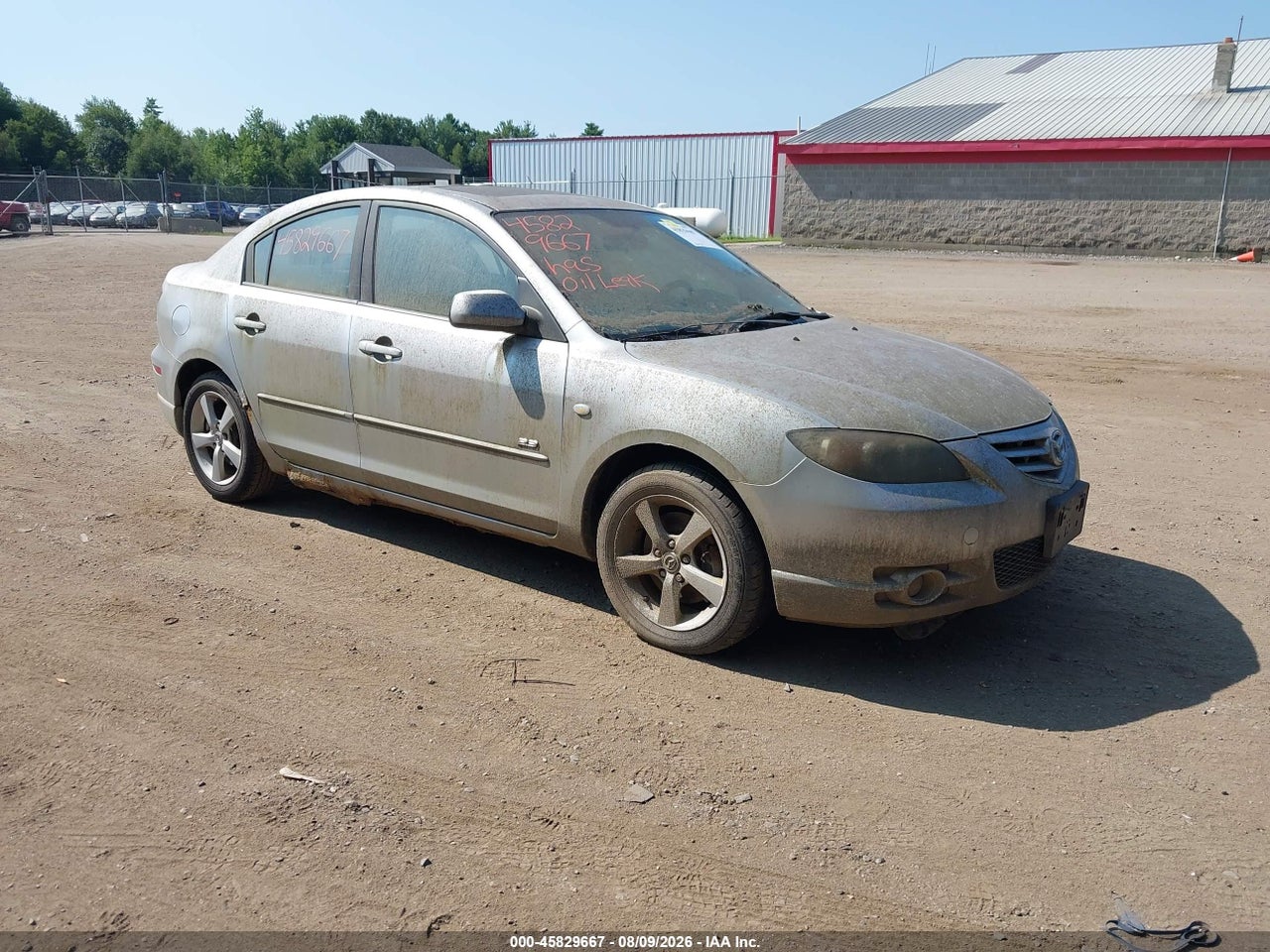 JM1BK123161****** · 2006 MAZDA MAZDA3 S