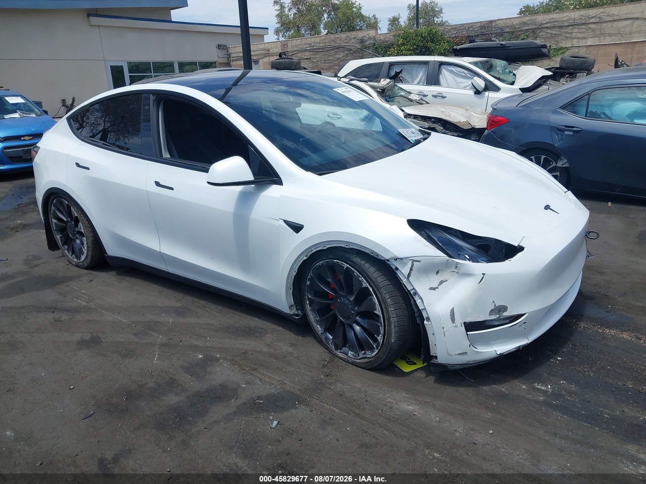 7SAYGDEF6NF****** · 2022 TESLA MODEL Y PERFORMANCE DUAL MOTOR ALL-WHEEL DRIVE