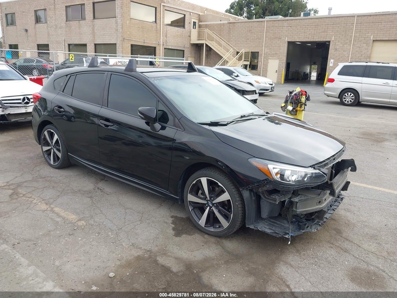 4S3GTAJ66K1****** · 2019 SUBARU IMPREZA 2.0I SPORT