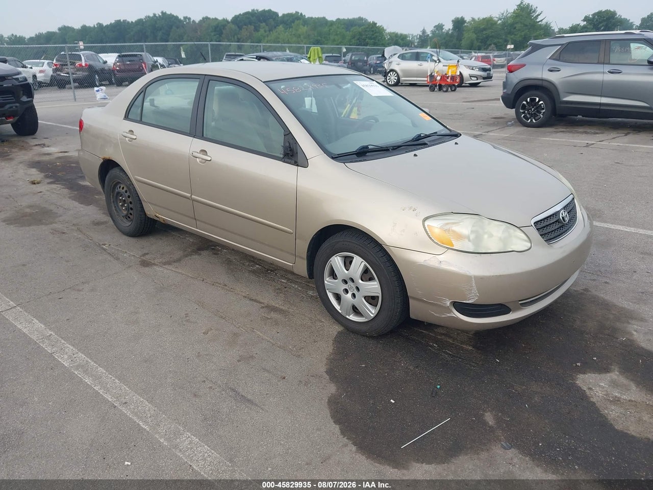 2T1BR32E87C****** · 2007 TOYOTA COROLLA LE