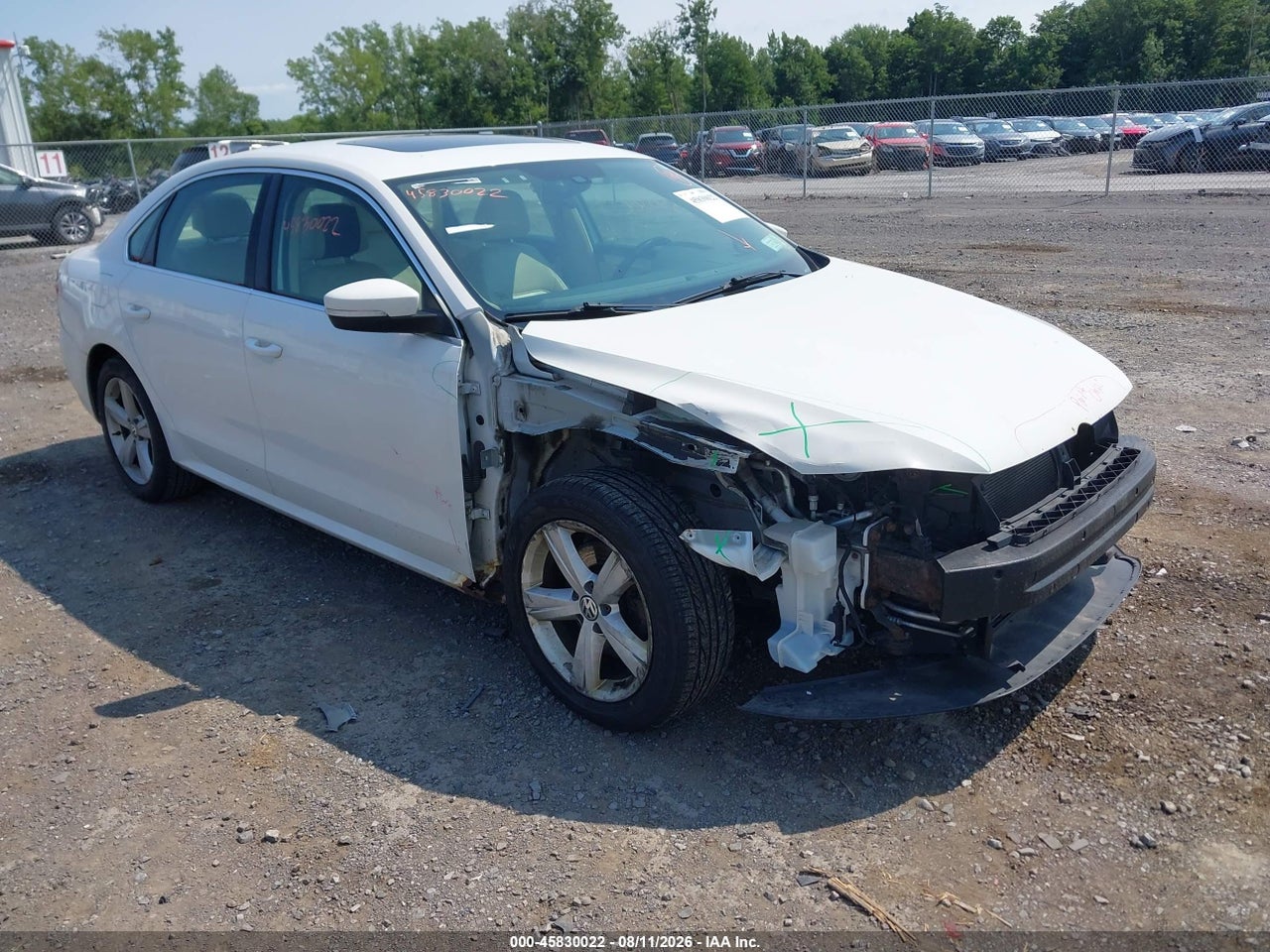 1VWBP7A35DC****** · 2013 VOLKSWAGEN PASSAT 2.5L SE