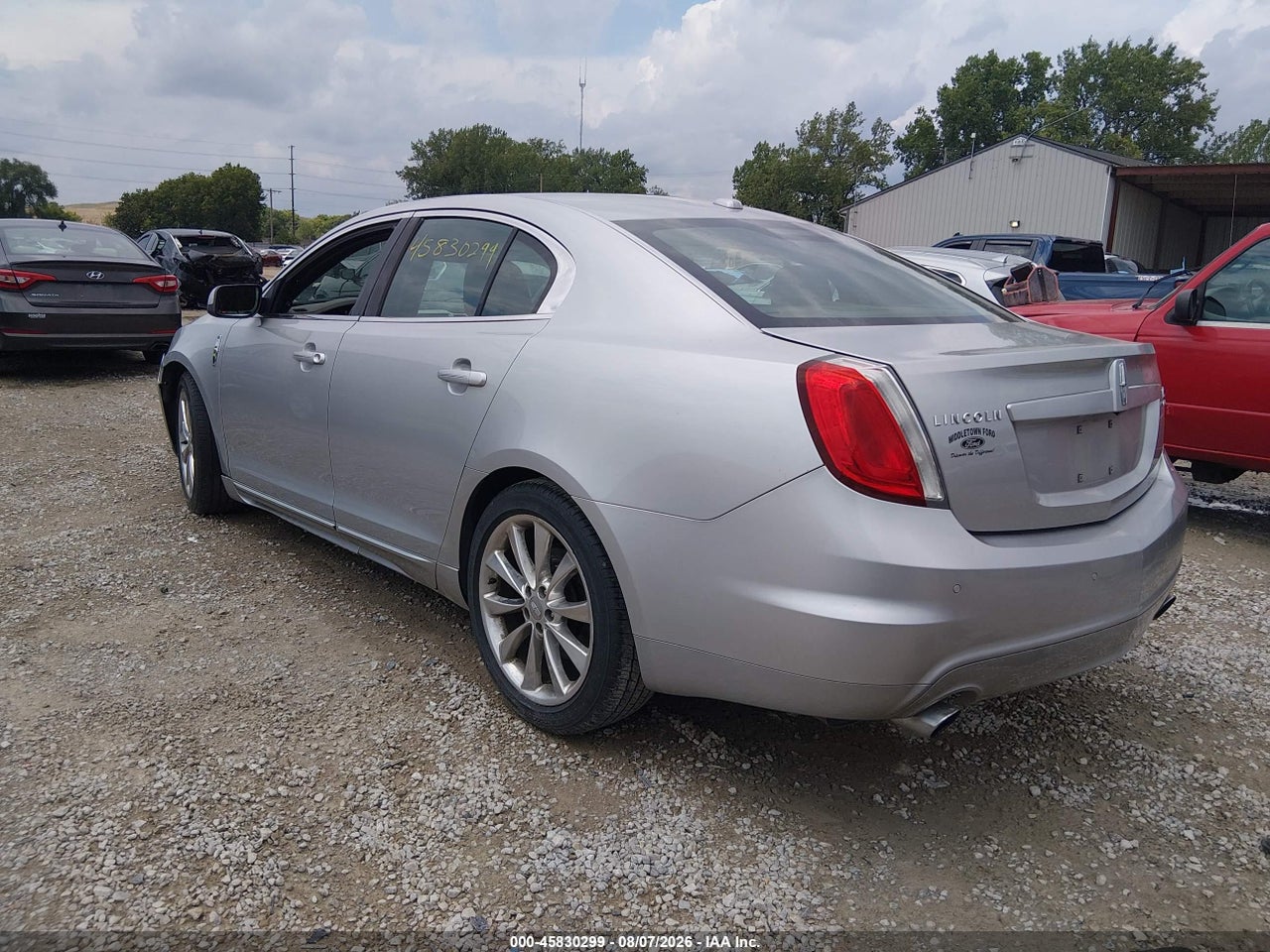 2012 LINCOLN MKS ECOBOOST · 3/11
