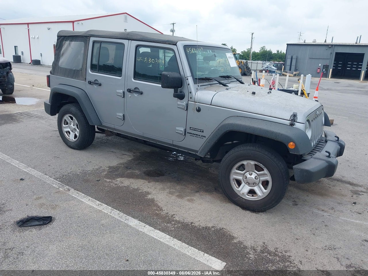 1C4BJWDG1FL****** · 2015 JEEP WRANGLER UNLIMITED SPORT