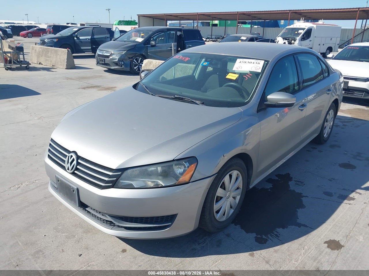 2013 VOLKSWAGEN PASSAT 2.5L S · 2/11