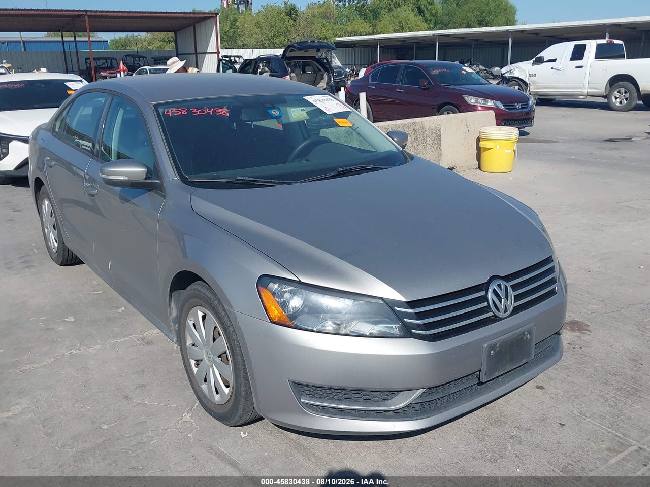 2013 VOLKSWAGEN PASSAT 2.5L S