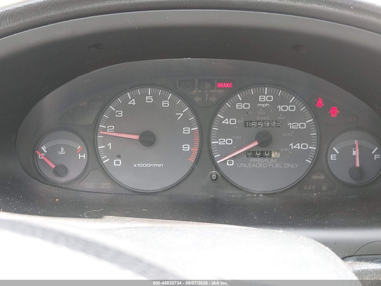 JH4DC2394TS****** · 1996 ACURA INTEGRA GSR · 7/11