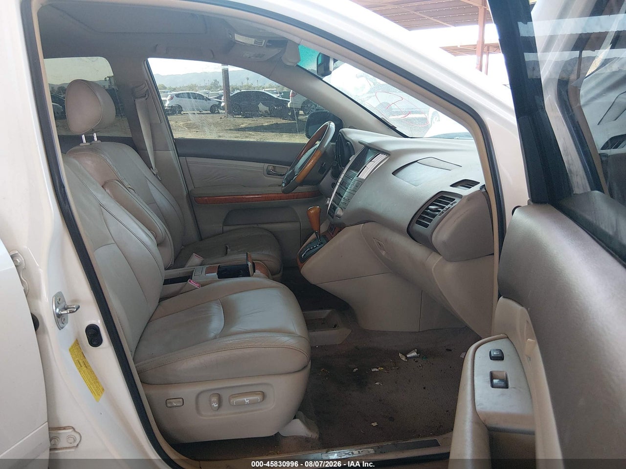 2T2GK31U88C****** · 2008 LEXUS RX 350   · 5/10