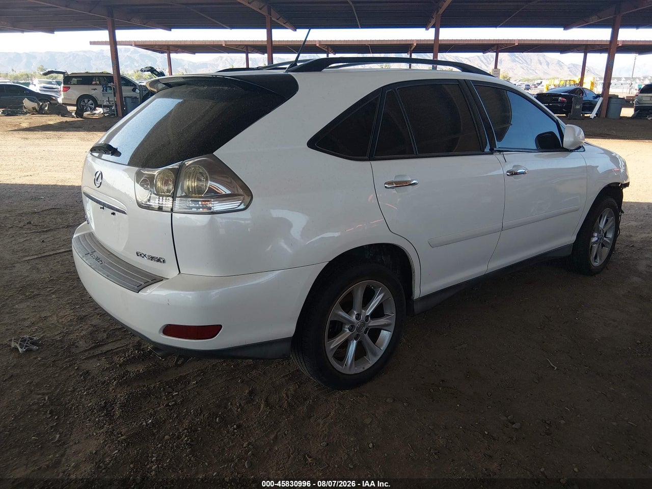 2T2GK31U88C****** · 2008 LEXUS RX 350   · 4/10