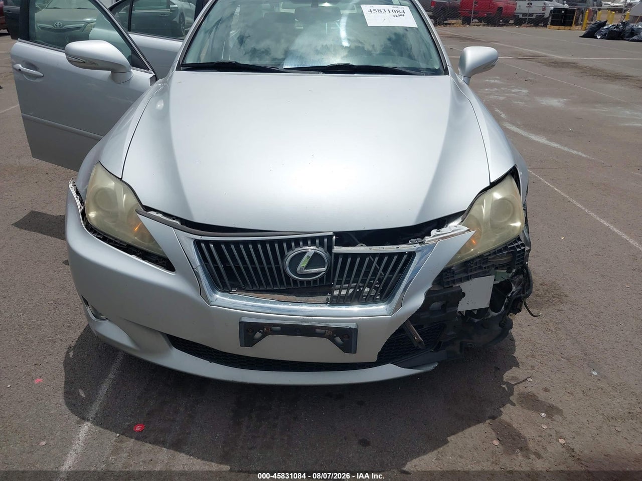 2010 LEXUS IS 250 · 6/11