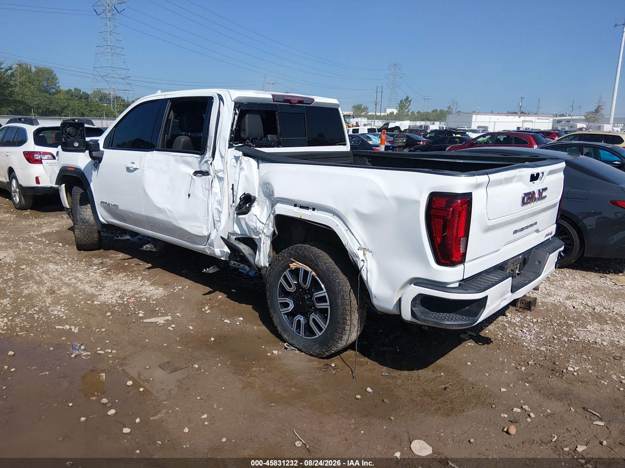 1GT49PEY3LF****** · 2020 GMC SIERRA 2500HD 4WD  STANDARD BED AT4 · 3/4