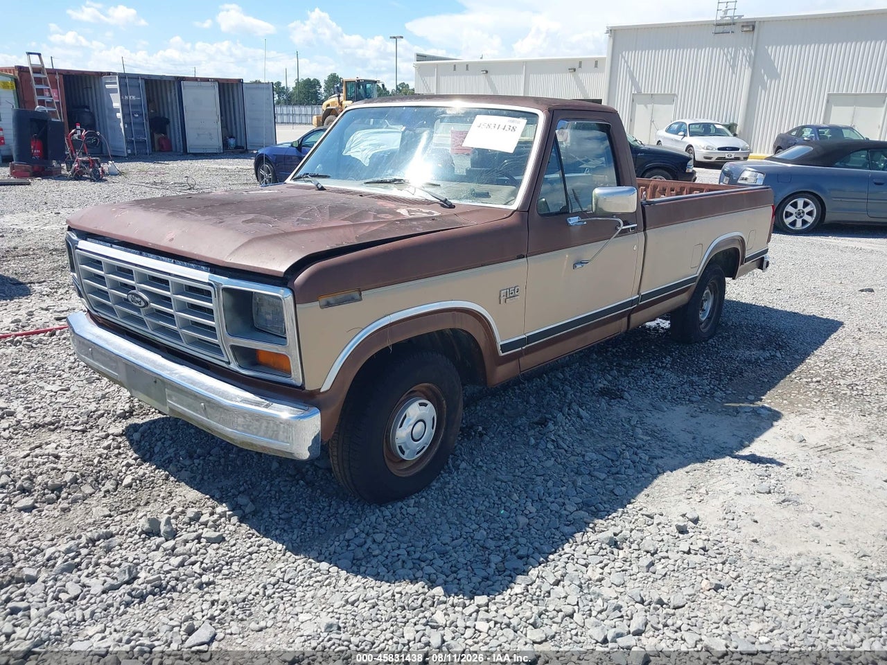 1986 FORD F150   · 2/11