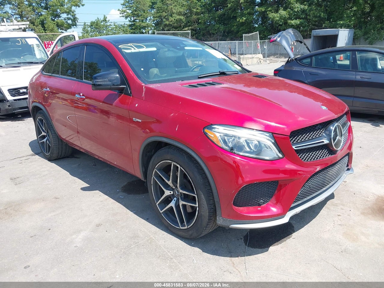 4JGED6EB1HA****** · 2017 MERCEDES-BENZ AMG GLE 43 COUPE 4MATIC