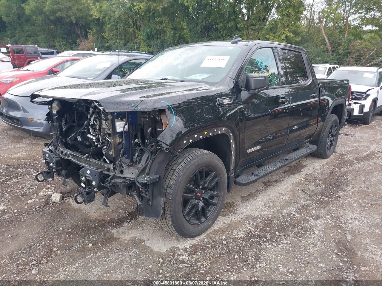 2024 GMC SIERRA 1500 4WD  SHORT BOX ELEVATION WITH 3SB · 2/11