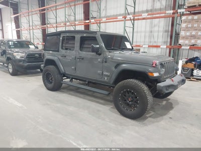 2019 JEEP WRANGLER UNLIMITED SPORT S 4X4
