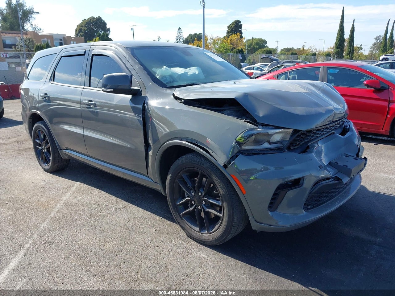 1C4RDJDG5MC****** · 2021 DODGE DURANGO GT PLUS AWD
