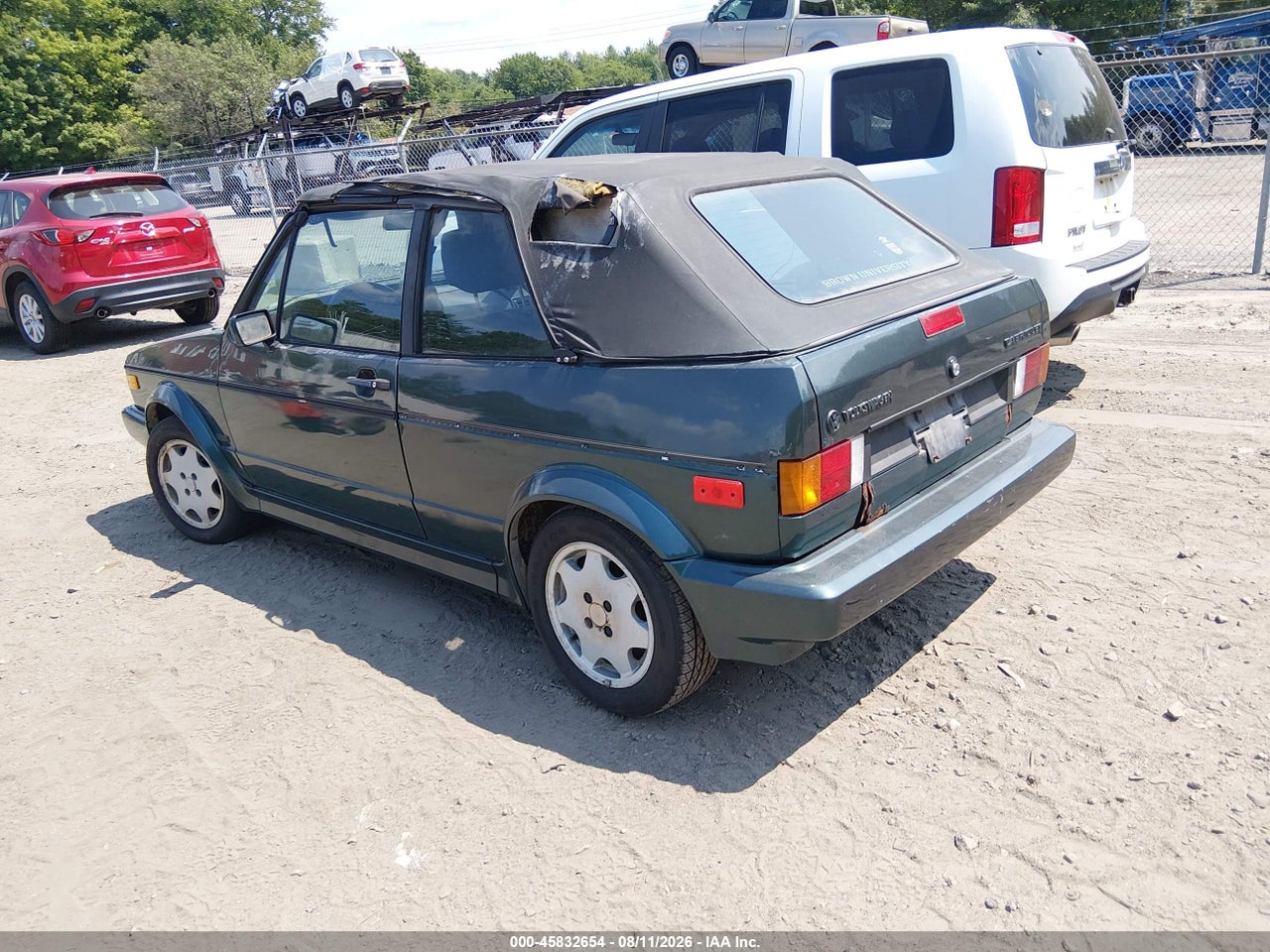 1991 VOLKSWAGEN CABRIOLET ETIENNE AIGNER · 3/11