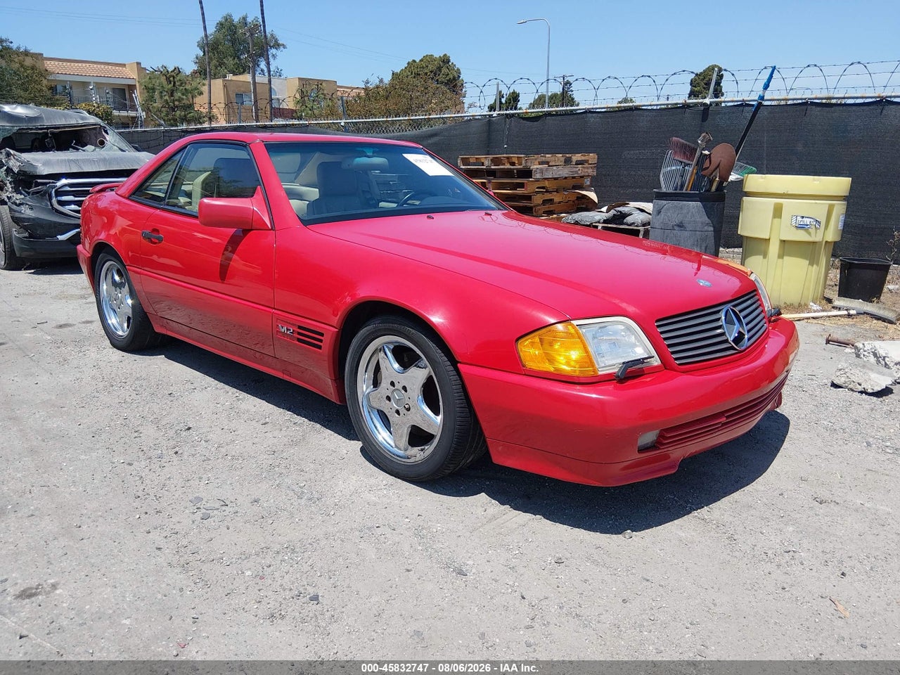 WDBFA76E3PF****** · 1993 MERCEDES-BENZ 600 SL
