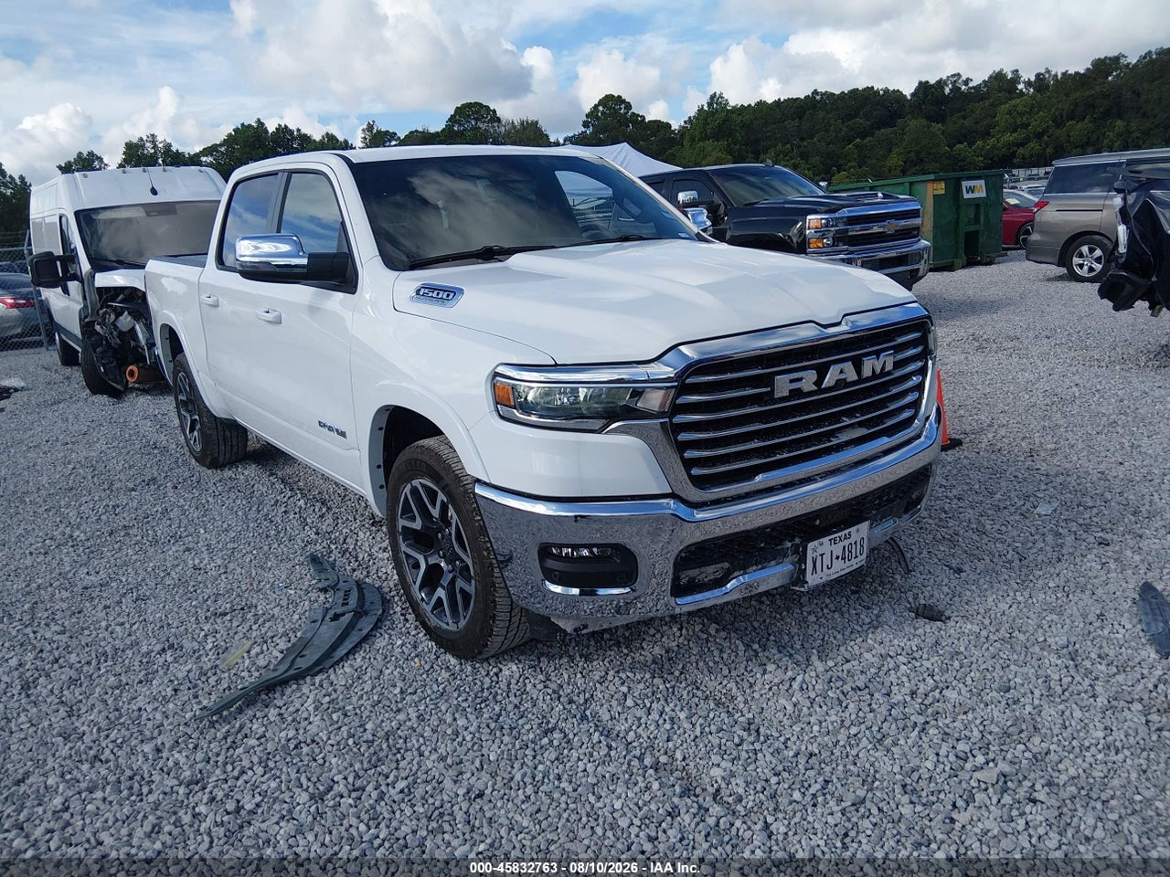 3C6SRFJP7T4****** · 2026 RAM 1500 LARAMIE  4X4 5'7 BOX