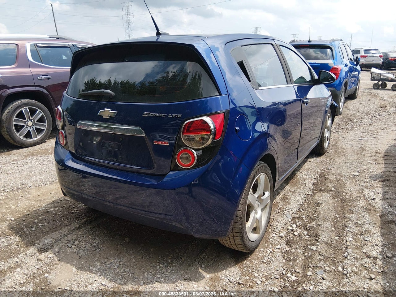 1G1JE6SBXE4****** · 2014 CHEVROLET SONIC LTZ AUTO · 4/11