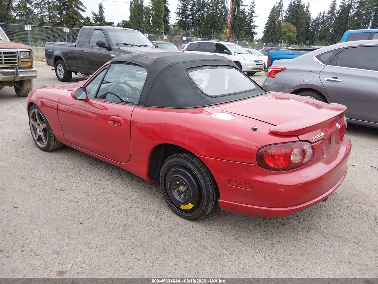 2004 MAZDA MAZDASPEED MX-5 MIATA CLOTH · 3/11
