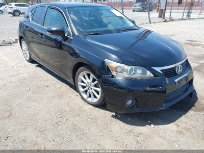 JTHKD5BH6C2****** · 2012 LEXUS CT 200H PREMIUM