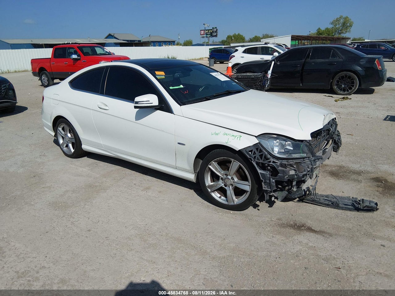 WDDGJ4HB2CF****** · 2012 MERCEDES-BENZ C 250
