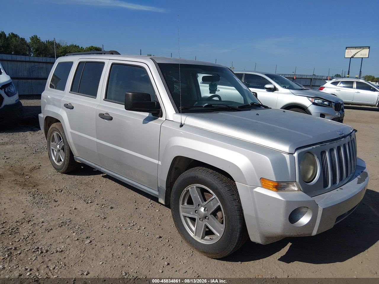 1J8FT28W08D****** · 2008 JEEP PATRIOT SPORT