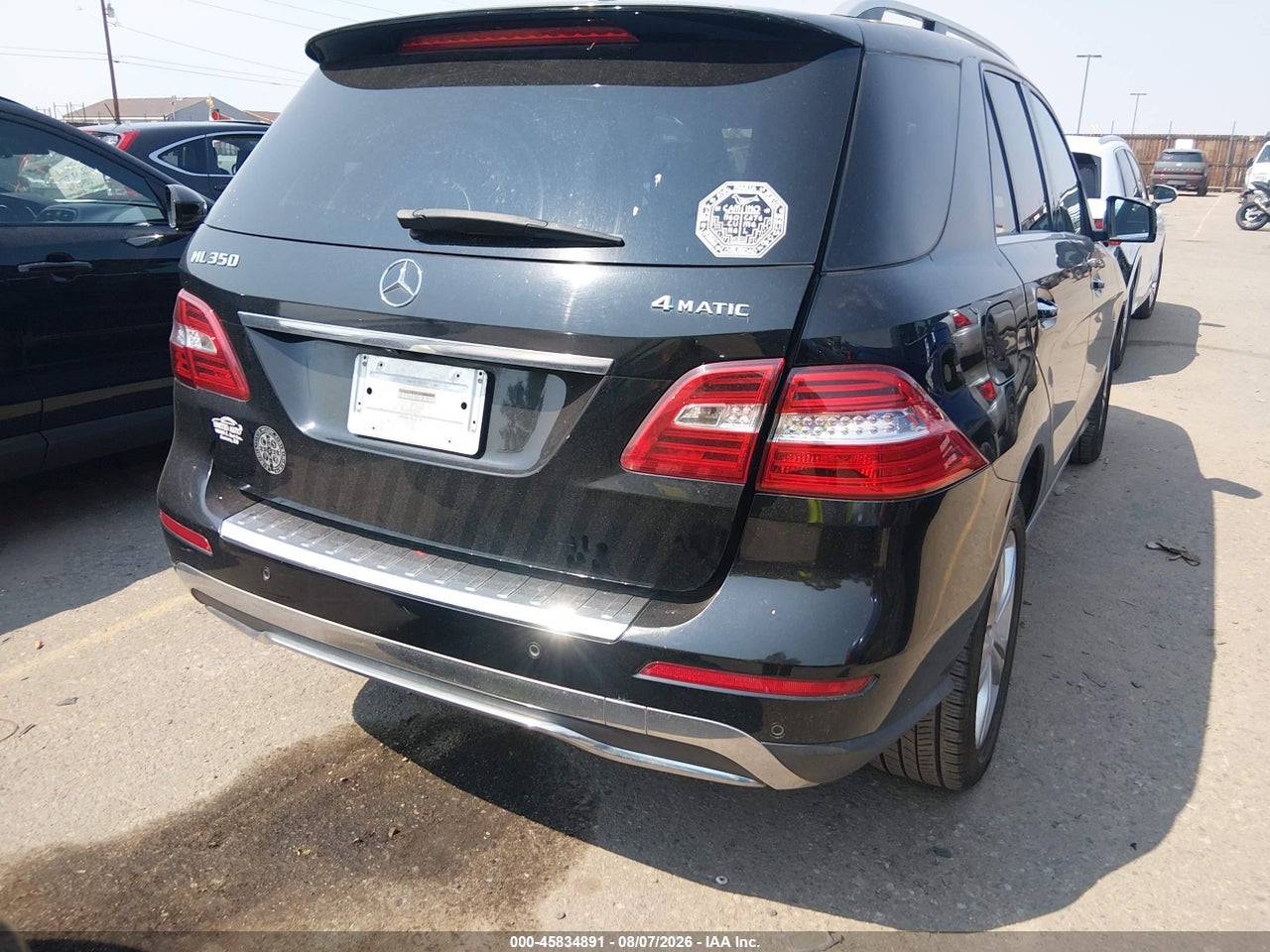 2012 MERCEDES-BENZ ML 350 4MATIC · 4/11