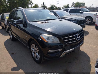 4JGDA5HB3CA****** · 2012 MERCEDES-BENZ ML 350 4MATIC