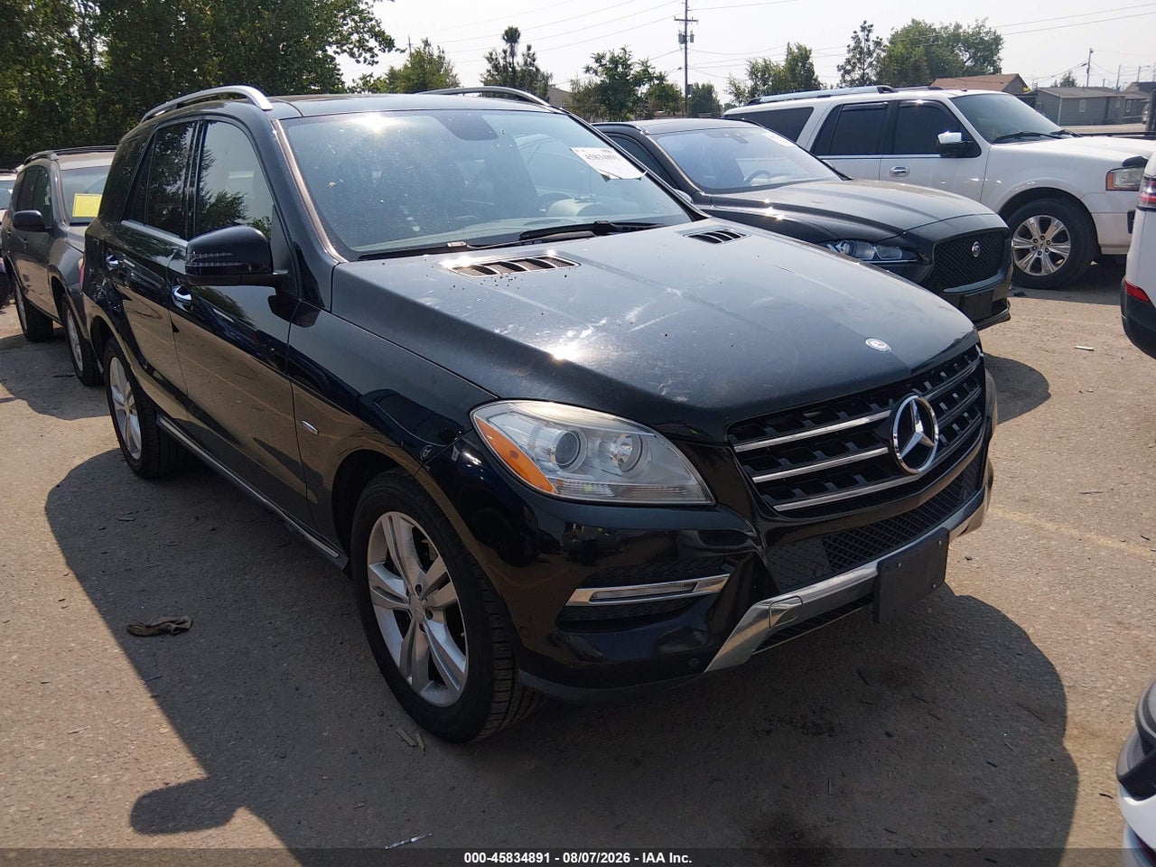 4JGDA5HB3CA****** · 2012 MERCEDES-BENZ ML 350 4MATIC