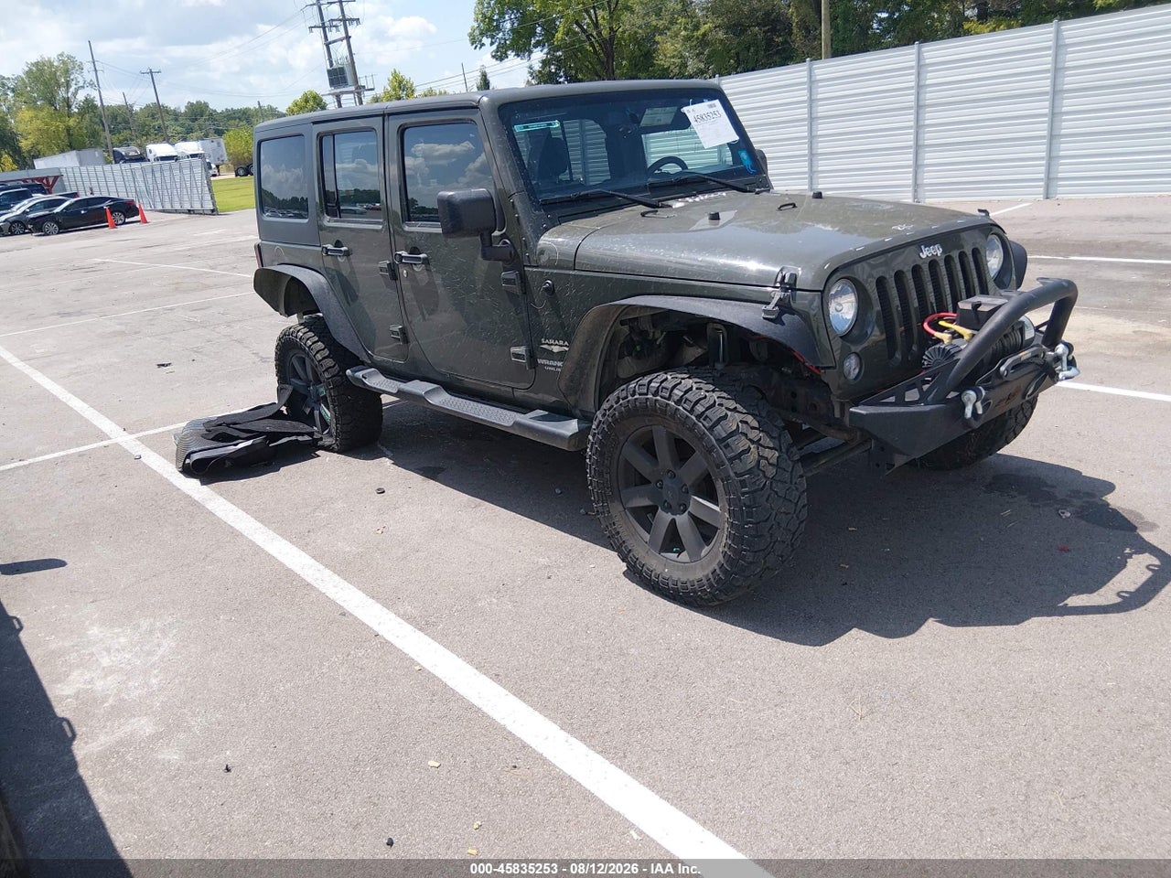 2015 JEEP WRANGLER UNLIMITED SAHARA