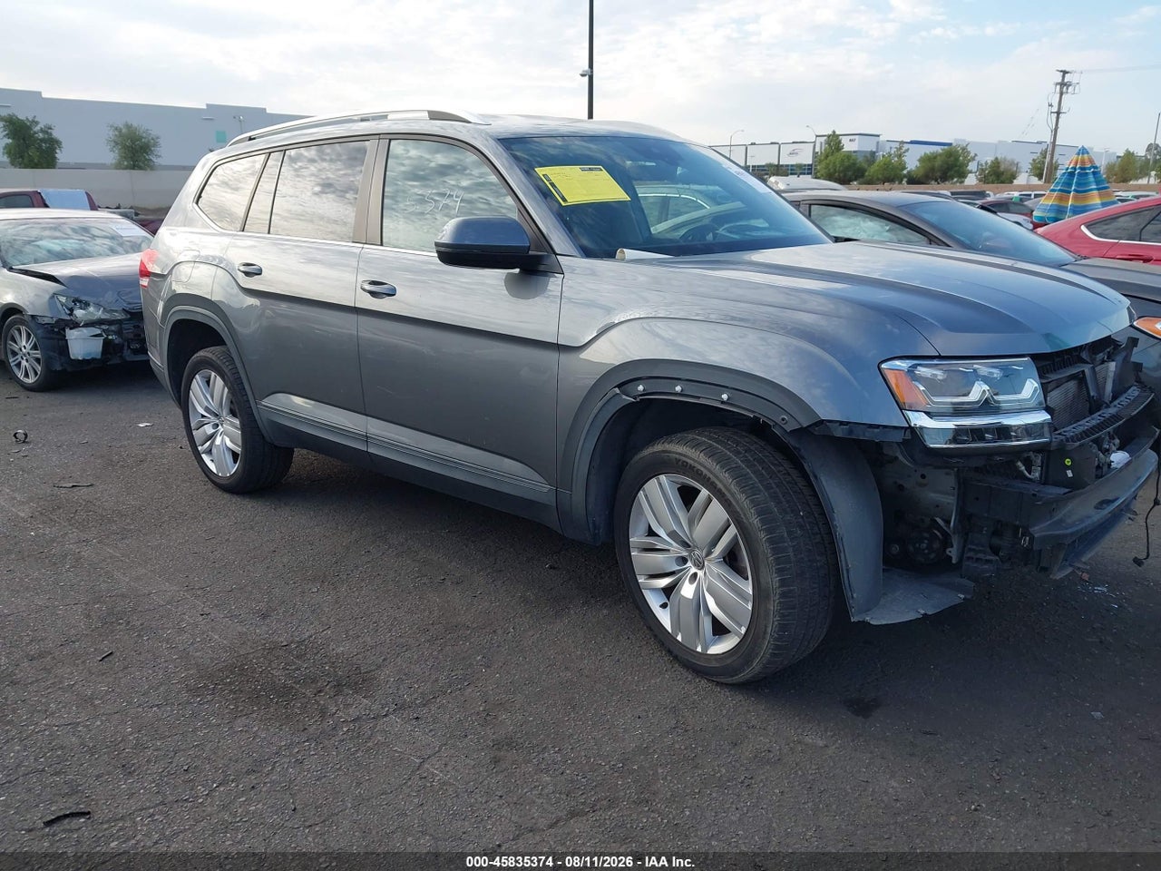 1V2UR2CAXKC****** · 2019 VOLKSWAGEN ATLAS 3.6L V6 SE W/TECHNOLOGY