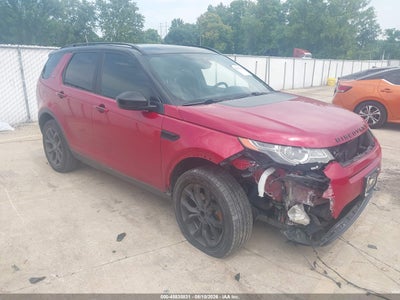 SALCR2BG0GH****** · 2016 LAND ROVER DISCOVERY SPORT HSE
