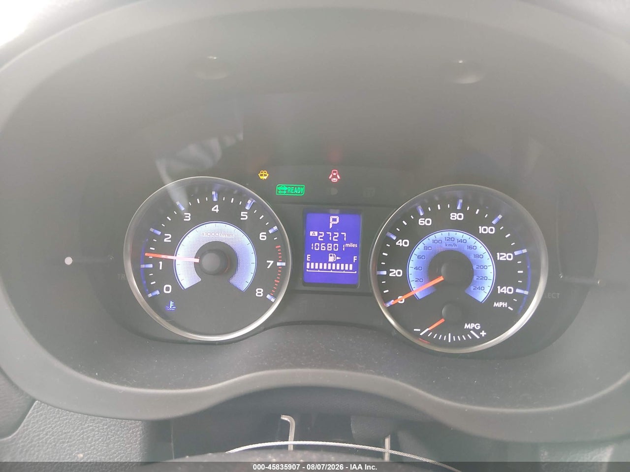 JF2GPBKC0EH****** · 2014 SUBARU XV CROSSTREK HYBRID 2.0I TOURING · 7/11