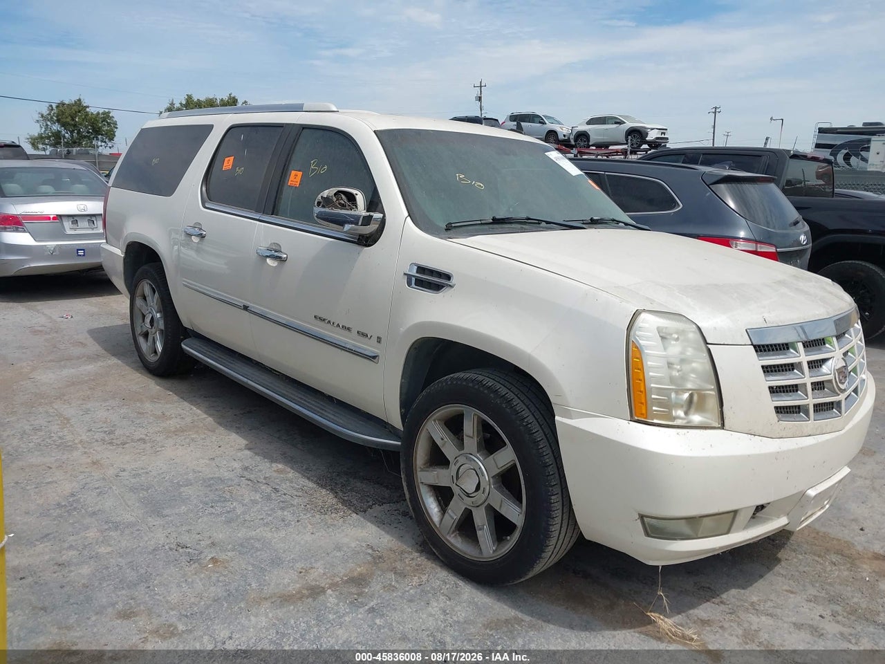 1GYFK66828R****** · 2008 CADILLAC ESCALADE ESV STANDARD