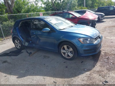 2017 VOLKSWAGEN GOLF TSI S 4-DOOR/TSI SE 4-DOOR/TSI SEL 4-DOOR/TSI WOLFSBURG EDITION 4-DOOR