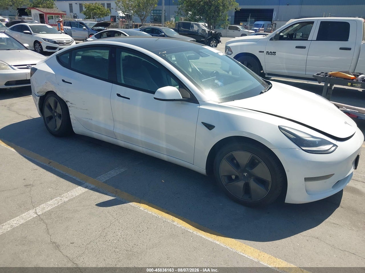 2021 TESLA MODEL 3 STANDARD RANGE PLUS REAR-WHEEL DRIVE