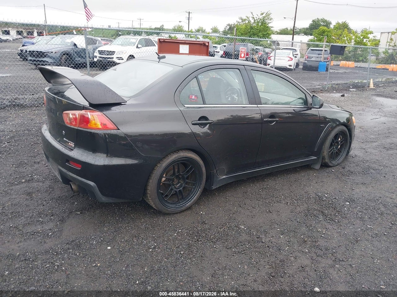 2008 MITSUBISHI LANCER EVOLUTION MR · 4/11