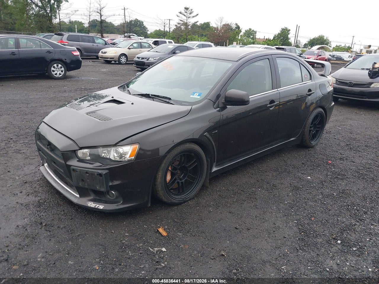 2008 MITSUBISHI LANCER EVOLUTION MR · 2/11
