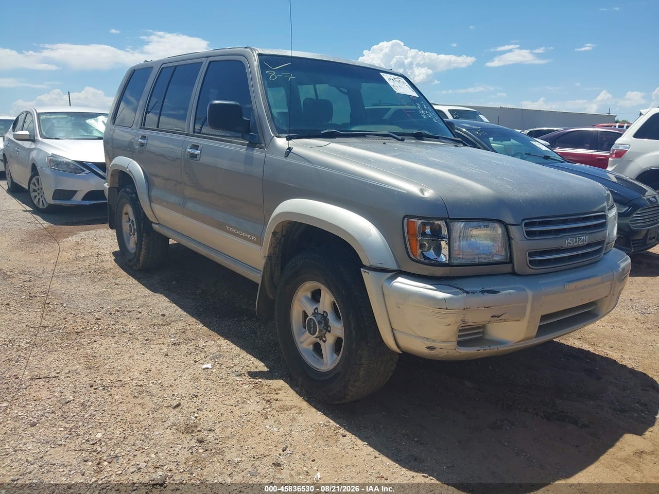 JACDJ58X817****** · 2001 ISUZU TROOPER LIMITED/LS/S