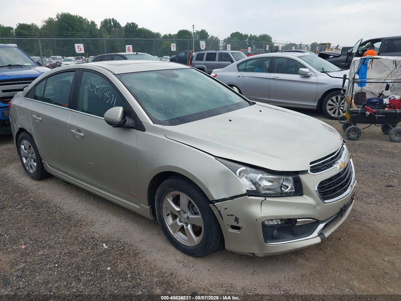 1G1PC5SB0F7****** · 2015 CHEVROLET CRUZE 1LT AUTO