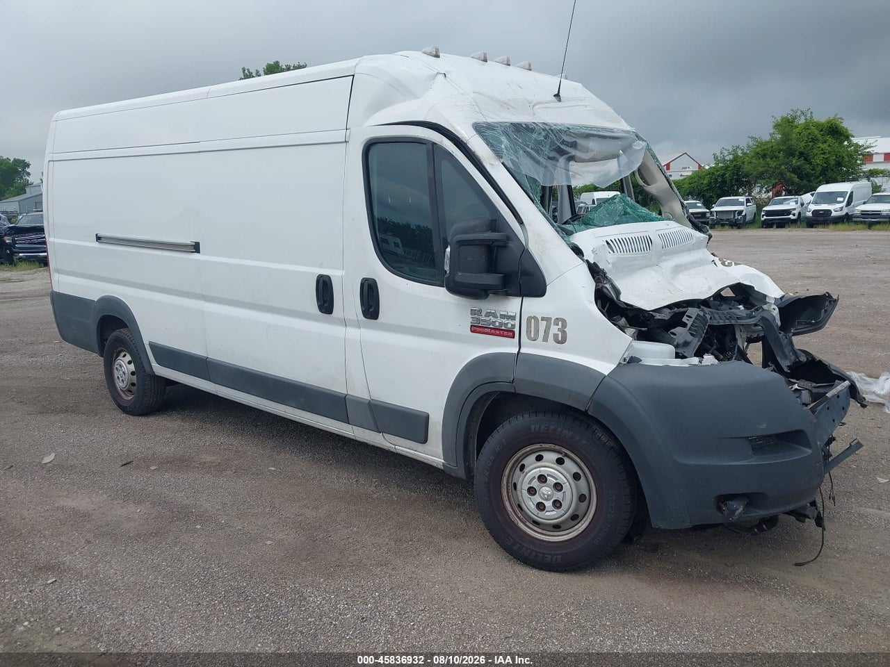 3C6URVJG7JE****** · 2018 RAM PROMASTER 3500 CARGO VAN HIGH ROOF 159 WB EXT