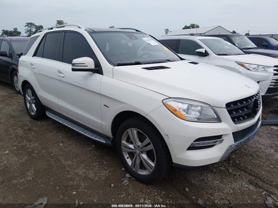 4JGDA5HB1CA****** · 2012 MERCEDES-BENZ ML 350 4MATIC