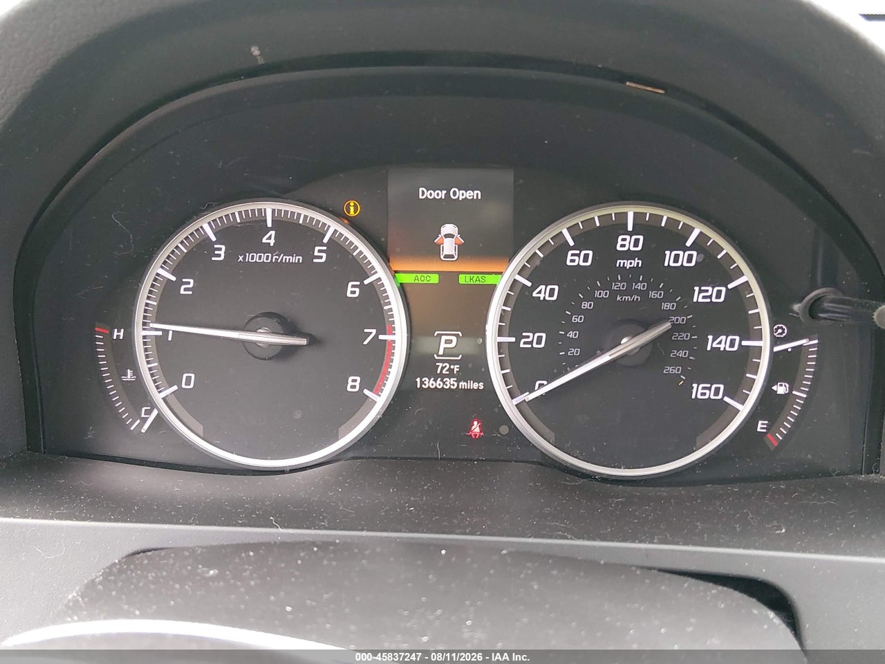 5J8TB4H78GL****** · 2016 ACURA RDX ADVANCE PACKAGE · 7/11