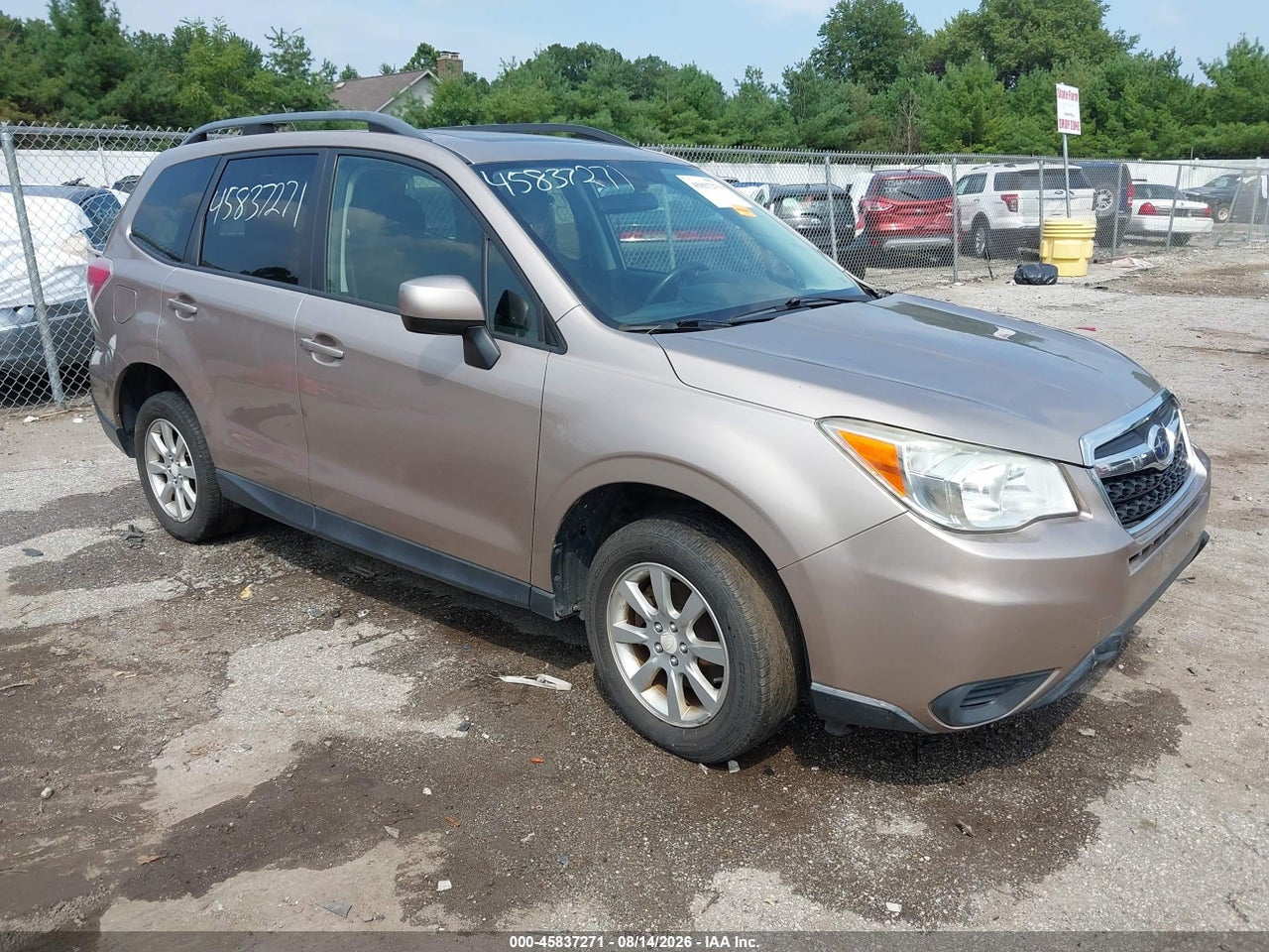 JF2SJADC0EH****** · 2014 SUBARU FORESTER 2.5I PREMIUM